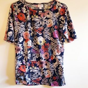 LuLaroe Floral Medium GiGi NWOT